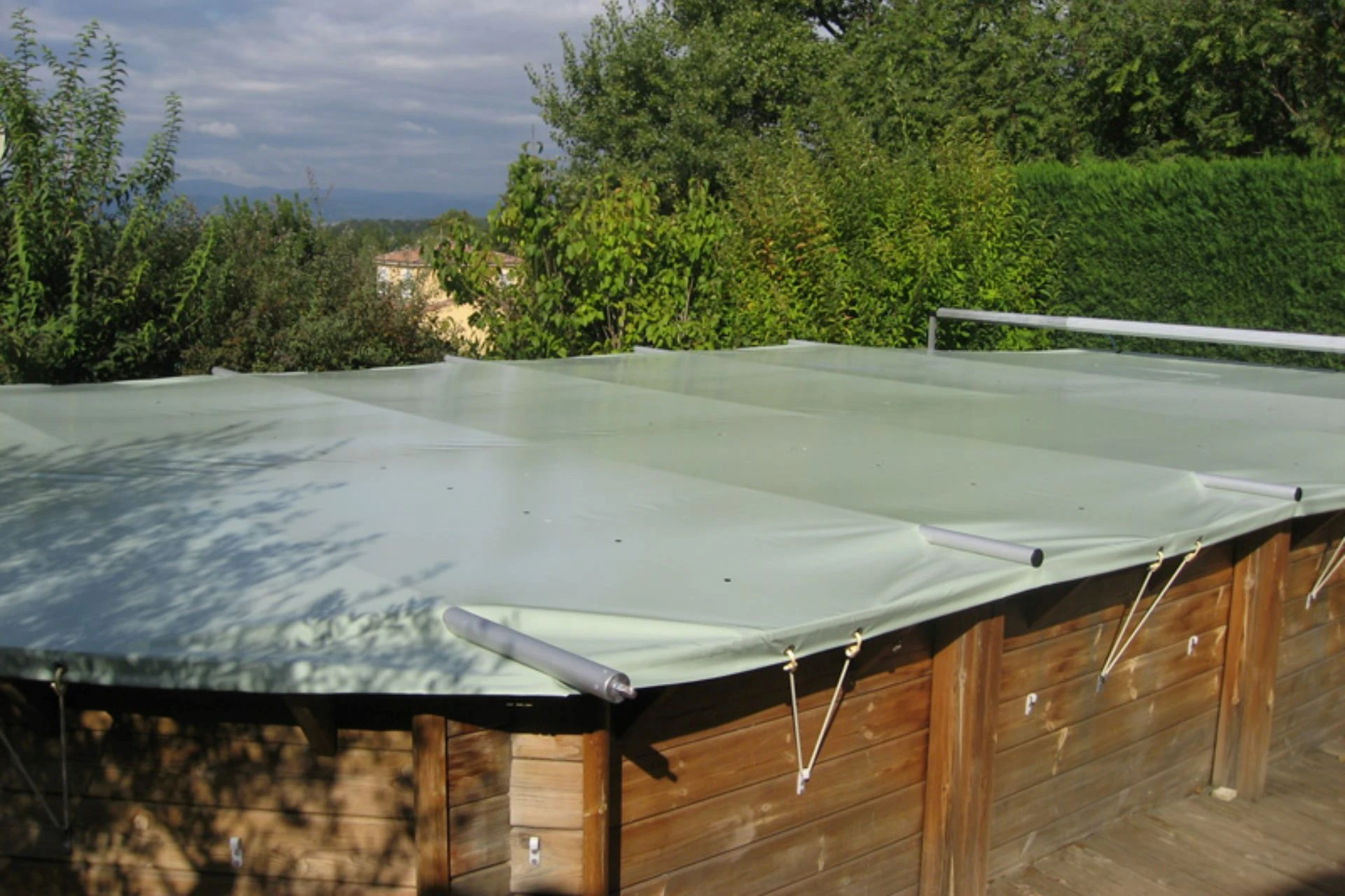 Couvertures hivernage piscine en PVC, fabrication sur mesure - Spa & Piscine
