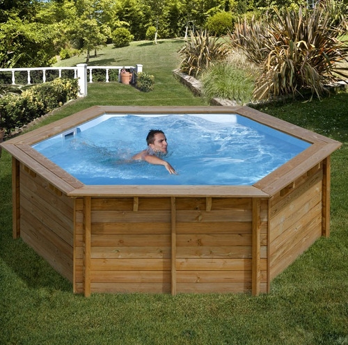 piscine bois rainurée languette Swim Wood